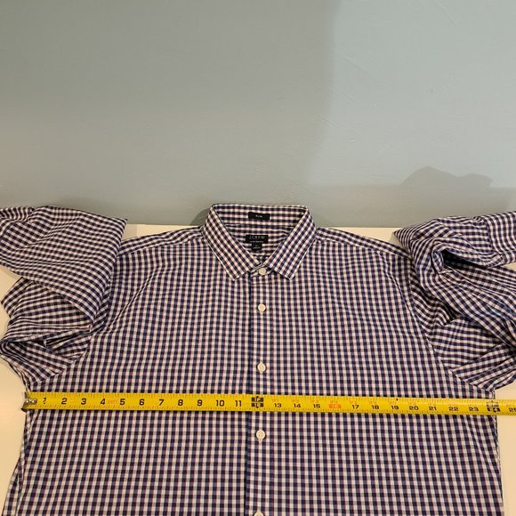 J. Crew men's XL Slim Fit Performance long sleeve button down shirt style #AS989 - Picture 9 of 13